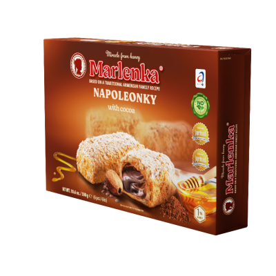 Napoleonky Marlenka cu cacao