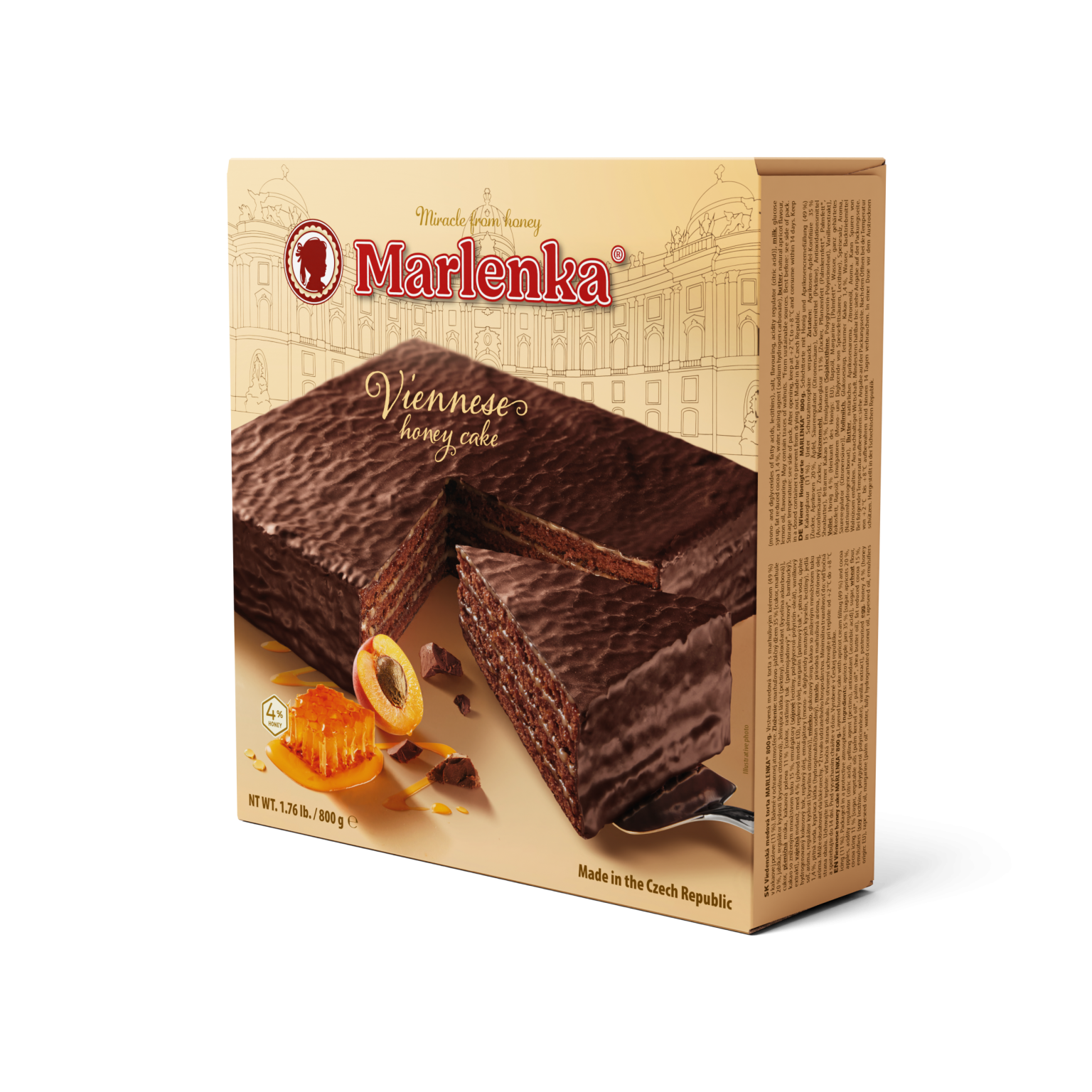 Tort Marlenka Viennese 800g Marlenka Romania tort-marlenka-viennese-800g-marlenka-romania