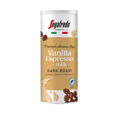 Băutură cafea cu lapte Segafredo Vanilla Espresso + Milk 235 ml
